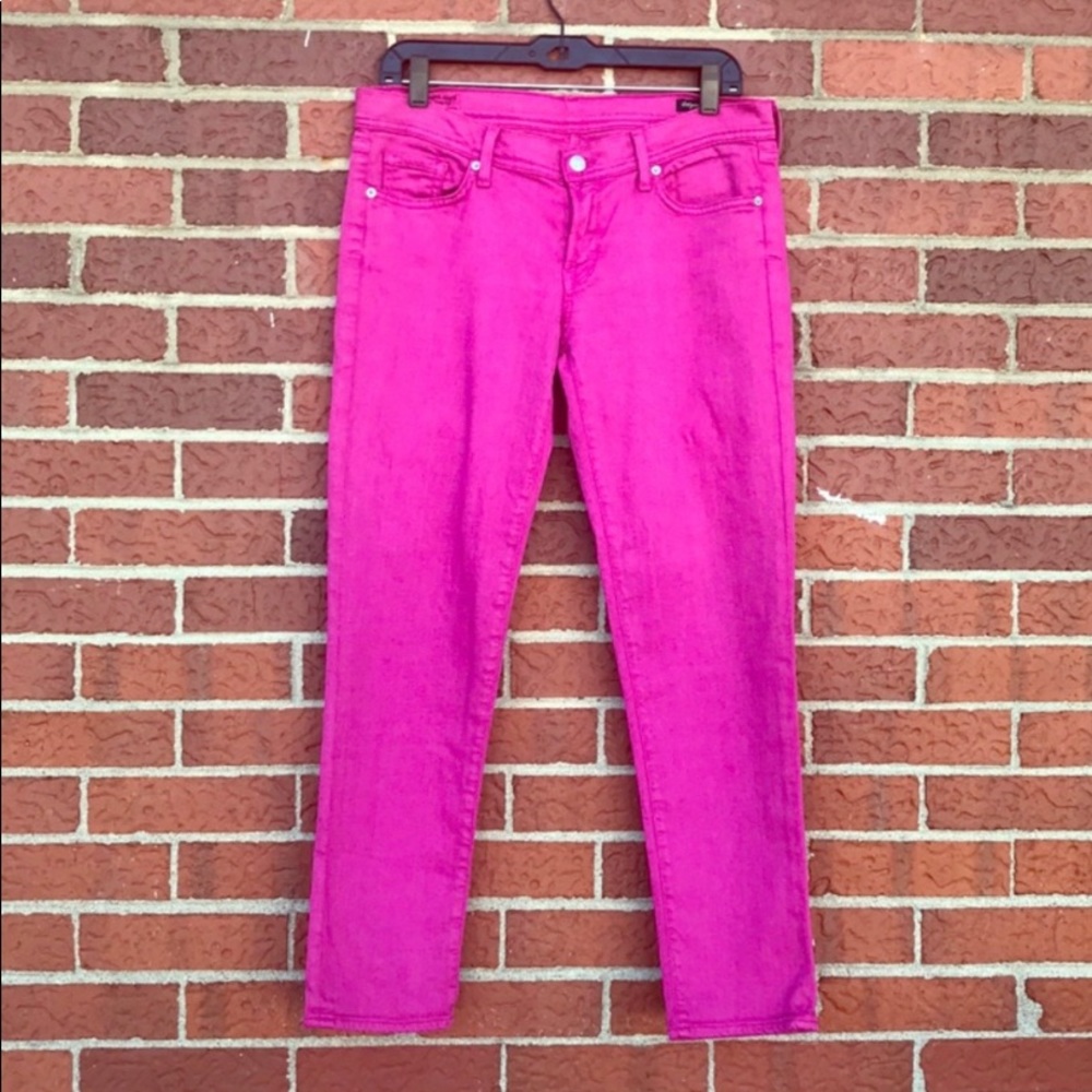 Citizens of Humanity Pink Skinny Jeans